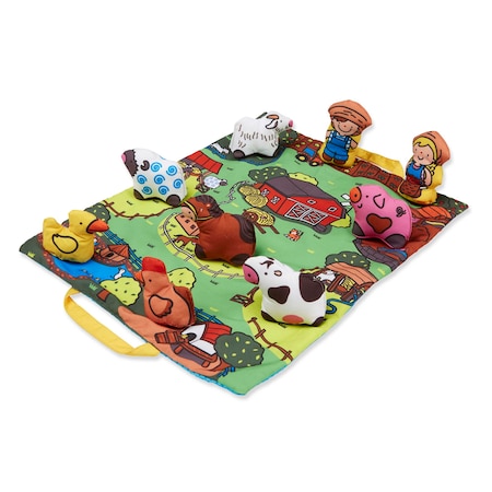 Melissa & Doug Take-Along Farm Play Mat 9216